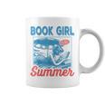 Women Retro Book Girl Summer Bookish Vacation Reader Graphic Print Coffee Mug Women Retro Book Girl Summer Bookish Vacation Reader Graphic Print Coffee Mug
