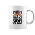 Women's Book Lover Golden Retriever Mom Just One More Chapter Graphic Print Coffee Mug Women's Book Lover Golden Retriever Mom Just One More Chapter Graphic Print Coffee Mug