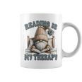 Women's Book Reader Accessories For Teacher Reading Is My Therapy Graphic Print Coffee Mug