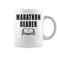Women's Marathon Reader Book Reader Graphic Print Coffee Mug Women's Marathon Reader Book Reader Graphic Print Coffee Mug