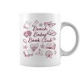 Women's Reading Book Lover Bookish Summer Beach Babes Book Club Graphic Print Coffee Mug