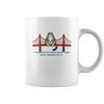 Women's San Franciscos Cat Golden Gates Bridge Cat Reading Books Graphic Print Coffee Mug Women's San Franciscos Cat Golden Gates Bridge Cat Reading Books Graphic Print Coffee Mug