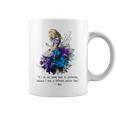 Women's Vintage Book Quote It’s No Use Going Back To Yesterday Graphic Print Coffee Mug