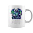 In a World Of Bookworms Be a Book Dragon Reading Graphic Print Coffee Mug In a World Of Bookworms Be a Book Dragon Reading Graphic Print Coffee Mug