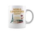 World Languages Squad Books Tower Performance Graphic Print Coffee Mug