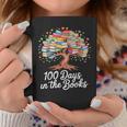 100th Day Of School Books Tree Reading Graphic Print Coffee Mug Unique Gifts