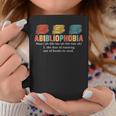 Abibliophobia Definition Bookworm Book Reader Reading Geek Graphic Print Coffee Mug Unique Gifts