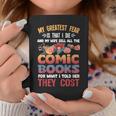 Action Figure Collector Comic Books Graphic Print Coffee Mug Unique Gifts Action Figure Collector Comic Books Graphic Print Coffee Mug Unique Gifts