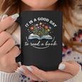 Adorable Floral Good Day To Read A Book Library Lover Graphic Print Coffee Mug Unique Gifts