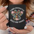 Animal Book Lover Easily Distracted By Dogs And Books Graphic Print Coffee Mug Unique Gifts