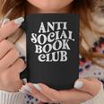 Anti Social Book Club Book Lover Reading Bookworm Reader Graphic Print Coffee Mug Unique Gifts Anti Social Book Club Book Lover Reading Bookworm Reader Graphic Print Coffee Mug Unique Gifts