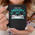 This Is My Author Shirt Write Book Graphic Print Coffee Mug Unique Gifts