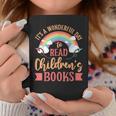 Avid Reader Children's Books Graphic Print Coffee Mug Unique Gifts