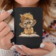 Baby Monkey Open Book Reading Animal Lover Graphic Portrait Graphic Print Coffee Mug Unique Gifts Baby Monkey Open Book Reading Animal Lover Graphic Portrait Graphic Print Coffee Mug Unique Gifts