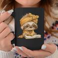 Baby Sloth Open Book Reading Animal Lover Graphic Portrait Graphic Print Coffee Mug Unique Gifts Baby Sloth Open Book Reading Animal Lover Graphic Portrait Graphic Print Coffee Mug Unique Gifts