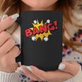 BANG Comic Book Cartoon Pop Art Vintage Graphic Print Coffee Mug Unique Gifts
