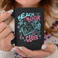 Beach Book Club Seashell Starfish Summer Vacation Hawaii Graphic Print Coffee Mug Unique Gifts