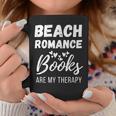 Beach Romance Beach Romance Books Are My Therapy Graphic Print Coffee Mug Unique Gifts