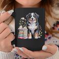 Bernese Mountain Dog Berner Bookworm Flowers Book Reading Graphic Print Coffee Mug Unique Gifts Bernese Mountain Dog Berner Bookworm Flowers Book Reading Graphic Print Coffee Mug Unique Gifts