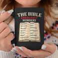 The Bible Book Of Emergency Numbers Religious Christian Graphic Print Coffee Mug Unique Gifts