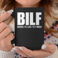 BILF Books I'd Like To Finish Humorous Book Lover Pun Graphic Print Coffee Mug Unique Gifts BILF Books I'd Like To Finish Humorous Book Lover Pun Graphic Print Coffee Mug Unique Gifts