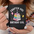 Birthday Girl Chapter One Book Themed Graphic Print Coffee Mug Unique Gifts