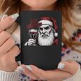Bite Christmas Vampire Santa Claus Vintage Comic Book Style Graphic Print Coffee Mug Unique Gifts