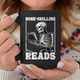 Bone-Chilling-Reads Skeleton Reading Bookworm Book Lovers Graphic Print Coffee Mug Unique Gifts Bone-Chilling-Reads Skeleton Reading Bookworm Book Lovers Graphic Print Coffee Mug Unique Gifts