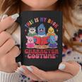 This Is My Book Character Costume Animals Kids Reading Graphic Print Coffee Mug Unique Gifts