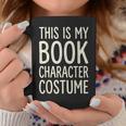 This Is My Book Character Costume Graphic Print Coffee Mug Unique Gifts