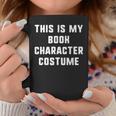 This Is My Book Character Costume Halloween Easy Kids Adult Graphic Print Coffee Mug Unique Gifts