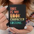This Is My Book Character Costume Retro Halloween Graphic Print Coffee Mug Unique Gifts This Is My Book Character Costume Retro Halloween Graphic Print Coffee Mug Unique Gifts