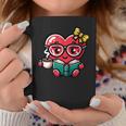Book Coffee Valentines Cute Heart Lover Women Girl Graphic Print Coffee Mug Unique Gifts Book Coffee Valentines Cute Heart Lover Women Girl Graphic Print Coffee Mug Unique Gifts
