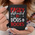Book Dog Lover Reading Library Librarian Graphic Print Coffee Mug Unique Gifts