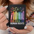 Book Flower Big Fan Of Human Rights Protest Feminist Quote Graphic Print Coffee Mug Unique Gifts