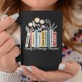 Book Flower Marriage Family Therapist Counseling Therapy Graphic Print Coffee Mug Unique Gifts