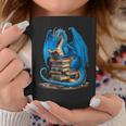 Book Lover Bookworm Reading Books Dragon Graphic Print Coffee Mug Unique Gifts