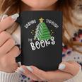 Book Lover Christmas Tree Holiday Reading Love To Read Graphic Print Coffee Mug Unique Gifts
