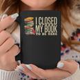 Book Lover For Men Women Reader Cool Librarian Graphic Print Coffee Mug Unique Gifts