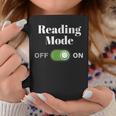 Book Lover Readers Reading Mode On Graphic Print Coffee Mug Unique Gifts