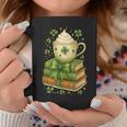 Book Lover St Patricks Day Teacher Cosy Librarycore Graphic Print Coffee Mug Unique Gifts