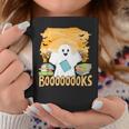 Book Reading Club Halloween Book Lovers Spooky Librarians Graphic Print Coffee Mug Unique Gifts