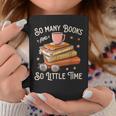 Book Reading Kafee Librarian Vele Books And Little Time Graphic Print Coffee Mug Unique Gifts
