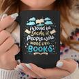 Book Reading Lover Quote I Would Be Social Reader Graphic Print Coffee Mug Unique Gifts