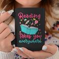 Book Reading Reading Takes You Everywhere Graphic Print Coffee Mug Unique Gifts Book Reading Reading Takes You Everywhere Graphic Print Coffee Mug Unique Gifts