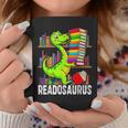Book Readosaurus Dinosaur Books Library Reading Lovers Graphic Print Coffee Mug Unique Gifts