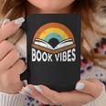 Book Vibes Bookworm Writer Graphic Print Coffee Mug Unique Gifts