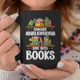 Bookish Book Lover Bookworm Abibliophobia Graphic Print Coffee Mug Unique Gifts