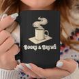Books And Brews Coffee Reader Library Bibliophile Bookworm Graphic Print Coffee Mug Unique Gifts