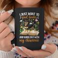 Books And My Chiweenie Owner Chiweenie Lover Graphic Print Coffee Mug Unique Gifts